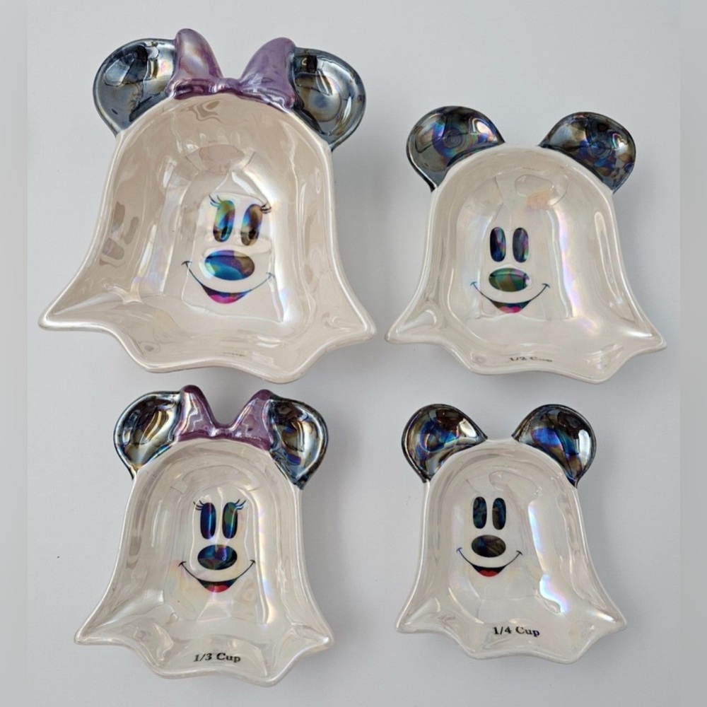 Disney Mickey and Minnie Ceramic Measuring Cups
